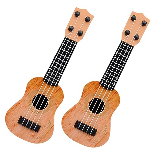 BESPORTBLE 2Stücke Ukulele Plastische Ukulele Für Frühe Bildung Musikalische Instrumente Für Ukulele Für Jungen von BESPORTBLE