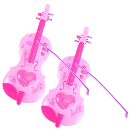 BESPORTBLE 2Stücke Violine Für Musikinstrument Zur Frühen Bildung Kreatives Musikspielzeug Für Pädagogisches Lernspielzeug Für Kleinkinder BESPORTBLE 2Stücke Violine Für Musikinstrument Zur Frühen Bildung Kreatives Musikspielzeug Für Pädagogisches Lernspielzeug Für Kleinkinder von BESPORTBLE