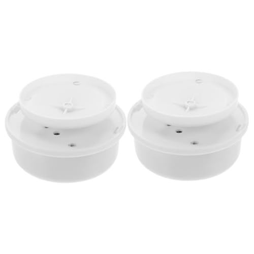 BESPORTBLE 2pcs Drehbare Spieluhr-plattform, Handgefertigt, Runde Basen, Spieluhr-zubehör, DIY-spieluhr-Basis Für Tonprojekte von BESPORTBLE
