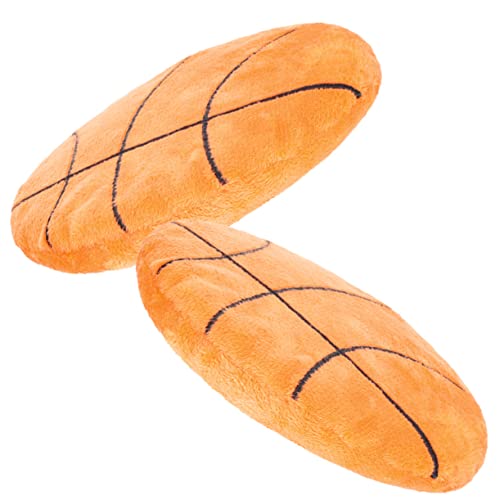 BESPORTBLE 2 Stück Kinder- -Spielzeug Sport- Plüsch-Basketball-Scheibe Fangspiel Für Draußen Strand- Für Kinder Und Haustiere von BESPORTBLE