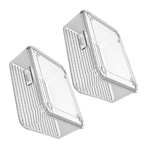 BESPORTBLE 2stücke Kartenaufbewahrungsbox Stapelbar Mit Sicherem Verschluss Transparente Kartenboxen Für Baseballkarten Sammelkarten Visitenkarten Kompakt Und Leicht BESPORTBLE 2stücke Kartenaufbewahrungsbox Stapelbar Mit Sicherem Verschluss Transparente Kartenboxen Für Baseballkarten Sammelkarten Visitenkarten Kompakt Und Leicht von BESPORTBLE