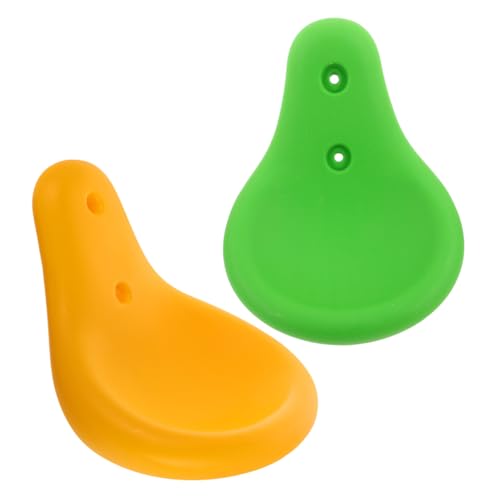 BESPORTBLE 2stücke Schaukelsitz Aus Kunststoff Für Junge Mädchen Draußen Plattformschaukel Als Spielzeugbrett Stabiler Wippstuhl Für Garten Ergonomisches Sitzersatz Für Schaukel von BESPORTBLE