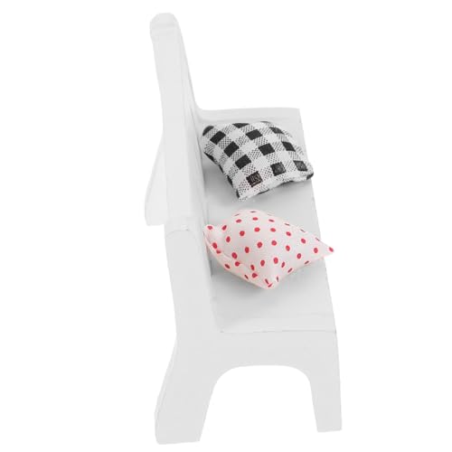 BESPORTBLE 3 STÜCKE Miniatur Weiße Holzbank Deko Gartenbank mit Stuhl und Kissen Leichte Hölzerne Verandabank für Puppenhaus Landschaftsornament und Fotorequisiten Robust und Dekorativ für BESPORTBLE 3 STÜCKE Miniatur Weiße Holzbank Deko Gartenbank mit Stuhl und Kissen Leichte Hölzerne Verandabank für Puppenhaus Landschaftsornament und Fotorequisiten Robust und Dekorativ für von BESPORTBLE