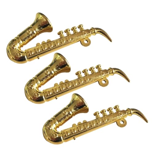 BESPORTBLE 3 STÜCKE Teiliges Miniatur Saxophon für Puppenhaus Musikinstrumente Dekoration für Kinderzimmer Kunsthandwerk und Kreative Räume für Mädchen BESPORTBLE 3 STÜCKE Teiliges Miniatur Saxophon für Puppenhaus Musikinstrumente Dekoration für Kinderzimmer Kunsthandwerk und Kreative Räume für Mädchen von BESPORTBLE