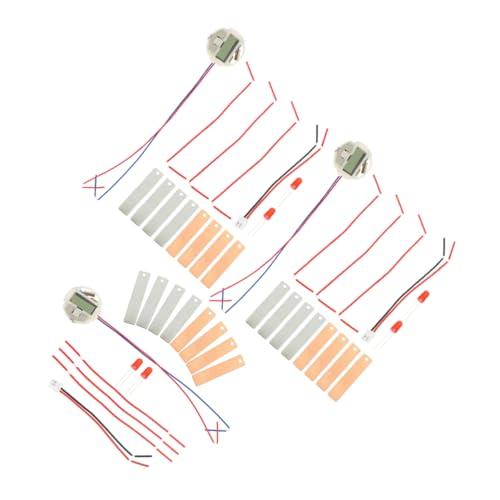 BESPORTBLE 3 Sätze DIY Fruchtbatterie Experimentierkasten mit und Kupferplatten Einfacher Zusammenbau Fördert Schülerhandwerk und Wissenschaftsunterricht für Labor und Elektronikprojekte von BESPORTBLE