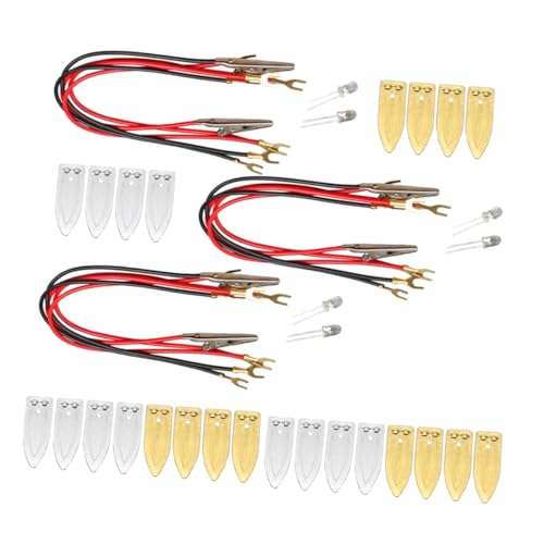 BESPORTBLE 3 Sätze Fruchtbatterie Experimentierkasten Stem Wissenschaftsset mit Elektronischer Uhr und LED Lampen für DIY Projekte und Schulunterricht Lehrreiches für Junge von BESPORTBLE