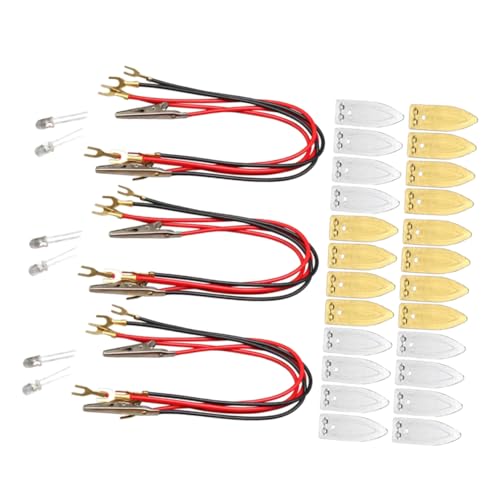 BESPORTBLE 3 Sätze Fruchtbatterie Experimentierkit für DIY Stem Wissenschaftsspielzeug mit Elektrischem Schaltkreis Pädagogisches Lernset für Schulunterricht und Praktische Experimente von BESPORTBLE