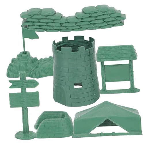 BESPORTBLE 3 Sätze Military Sandbox Spielset Teiliges Bausatz für Jungen DIY Militärmodell mit Zubehör für Kreative Sandkasten Layouts und Miniatur Kriegsimulationen von BESPORTBLE