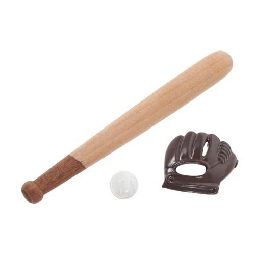 BESPORTBLE 3 Sätze Mini Baseball Bat Ball Glove für Puppenhaus Detaillierte Miniatur Baseball Zubehör Robustes Sportspielzeug für Sammler und Bastelprojekte BESPORTBLE 3 Sätze Mini Baseball Bat Ball Glove für Puppenhaus Detaillierte Miniatur Baseball Zubehör Robustes Sportspielzeug für Sammler und Bastelprojekte von BESPORTBLE