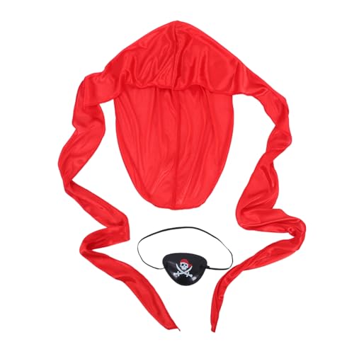 BESPORTBLE 3 Satz Piraten Kostüm Set mit Stirnband Piratenhut und Augenklappe Leichtes Hautfreundliches Material Lebendige Farben für Halloween Geburtstagsfeiern und Karneval BESPORTBLE 3 Satz Piraten Kostüm Set mit Stirnband Piratenhut und Augenklappe Leichtes Hautfreundliches Material Lebendige Farben für Halloween Geburtstagsfeiern und Karneval von BESPORTBLE