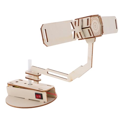 BESPORTBLE 3 Satz Teiliges Stem Weltraumspielzeug Holzpuzzle Raumfahrzeug Modell mit Realistischer Rotation Pädagogisches DIY Bausatz Experimentierkasten für Jungen und Mädchen zur Astronomie von BESPORTBLE