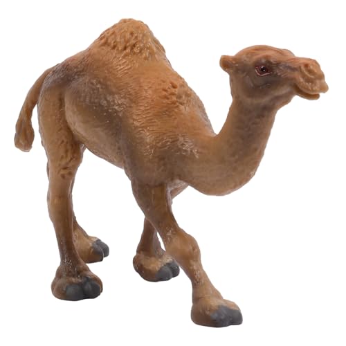 BESPORTBLE 3 Stck. Realistisches Kamel Modell Tierfigur Wildlife Ornament Pädagogisches Kinderspielzeug für Frühkindliche Bildung und Dekoration Detailgetreu Naturfarben Geeignet für Dioramen von BESPORTBLE