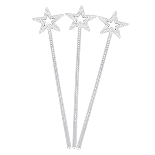 BESPORTBLE 3 Stück Feenstäbe Silber Glitzernde Zauberstäbe für Kindergeburtstage Feenpartys und Kostüme Party Dekoration für Mädchen und Festlichkeiten BESPORTBLE 3 Stück Feenstäbe Silber Glitzernde Zauberstäbe für Kindergeburtstage Feenpartys und Kostüme Party Dekoration für Mädchen und Festlichkeiten von BESPORTBLE