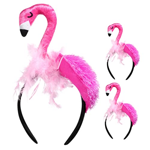 BESPORTBLE 3 Stück Flamingo Haarreif Kreatives Hawaii Party Accessoire für Lustiges Cosplay Kopfband für Karneval und Mottopartys Fotorequisit für Kleine Fans BESPORTBLE 3 Stück Flamingo Haarreif Kreatives Hawaii Party Accessoire für Lustiges Cosplay Kopfband für Karneval und Mottopartys Fotorequisit für Kleine Fans von BESPORTBLE