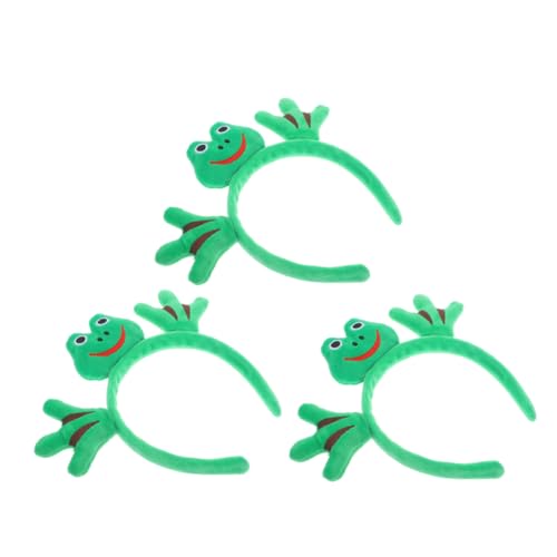 BESPORTBLE 3 Stück Frosch Haarreifen Niedliche Tier Haarbänder für Kostümpartys Cosplay und Themenveranstaltungen Elastisch und Bequem Grüne Froschaugen für Unvergessliche Events BESPORTBLE 3 Stück Frosch Haarreifen Niedliche Tier Haarbänder für Kostümpartys Cosplay und Themenveranstaltungen Elastisch und Bequem Grüne Froschaugen für Unvergessliche Events von BESPORTBLE