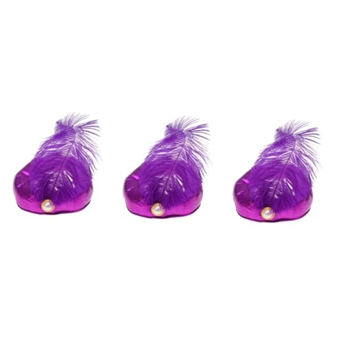 BESPORTBLE 3 Stück Halloween Prinzenhut mit Federschmuck Kopfbedeckung für Jungen Strapazierfähiger Karneval Hut Bequemes Cosplay Party Accessoire Universelle von BESPORTBLE