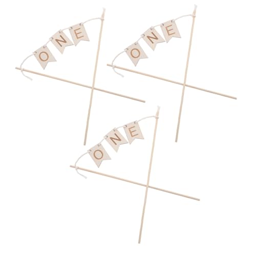 BESPORTBLE 3 Stück Holz Cake Topper für Junge Mädchen Ersten Geburtstag Natürliche Holzqualität Fein Graviertes Banner Tortendeko für Party Vielseitig für Kinderfeier und Familienfest BESPORTBLE 3 Stück Holz Cake Topper für Junge Mädchen Ersten Geburtstag Natürliche Holzqualität Fein Graviertes Banner Tortendeko für Party Vielseitig für Kinderfeier und Familienfest von BESPORTBLE