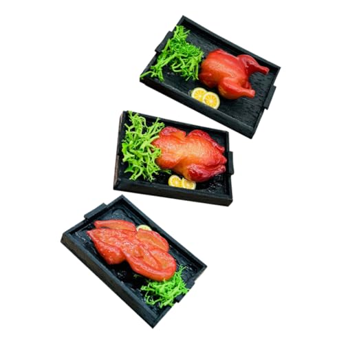 BESPORTBLE 3 Stück Imitation von Gebratenem Huhn Ente und Gans Dekorative Küchenaccessoires für Puppenhaus Szenen und Festliche Anlässe BESPORTBLE 3 Stück Imitation von Gebratenem Huhn Ente und Gans Dekorative Küchenaccessoires für Puppenhaus Szenen und Festliche Anlässe von BESPORTBLE