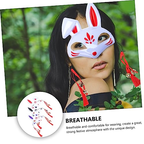 BESPORTBLE 3 Stück Kreative DIY Kaninchenmasken aus Einzigartige Hasengesichter für Halloween Kostüm Fasching Cosplay Partys Farblich Sortiert für Festliche Verkleidung BESPORTBLE 3 Stück Kreative DIY Kaninchenmasken aus Einzigartige Hasengesichter für Halloween Kostüm Fasching Cosplay Partys Farblich Sortiert für Festliche Verkleidung von BESPORTBLE