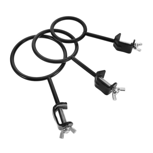 BESPORTBLE 3 Stück Laboratory Ring Stand Teiliges Retort Ring Halter für Laborgeräte Vielseitig Einsetzbar für Chemische Experimente und Bildungszwecke von BESPORTBLE