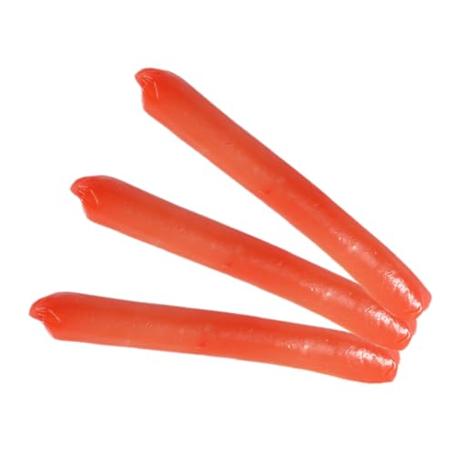 BESPORTBLE 3 Stück Lebensechte Hot Dog Modelle aus Robustem PVC Realistische Küchendekoration mit Brillanten Farben Vielseitig Einsetzbar für Party Fotografie und Schaufensterpräsentation BESPORTBLE 3 Stück Lebensechte Hot Dog Modelle aus Robustem PVC Realistische Küchendekoration mit Brillanten Farben Vielseitig Einsetzbar für Party Fotografie und Schaufensterpräsentation von BESPORTBLE