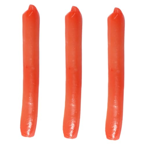 BESPORTBLE 3 Stück Lebensechte Hot Dog Wurst Modell Teilig PVC Künstliche Lebensmittel Dekoration Robustes Küchen Deko für Party Fotografie Restaurant Präsentation BESPORTBLE 3 Stück Lebensechte Hot Dog Wurst Modell Teilig PVC Künstliche Lebensmittel Dekoration Robustes Küchen Deko für Party Fotografie Restaurant Präsentation von BESPORTBLE
