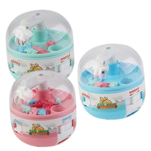 BESPORTBLE 3 Stück Mini Dinosaurier Greifmaschine Tragbares Kinderspielzeug für Dinosaurier Partys Geschenkideen für Kindergeburtstage Batteriefrei Leicht und Einfach zu Transportieren BESPORTBLE 3 Stück Mini Dinosaurier Greifmaschine Tragbares Kinderspielzeug für Dinosaurier Partys Geschenkideen für Kindergeburtstage Batteriefrei Leicht und Einfach zu Transportieren von BESPORTBLE