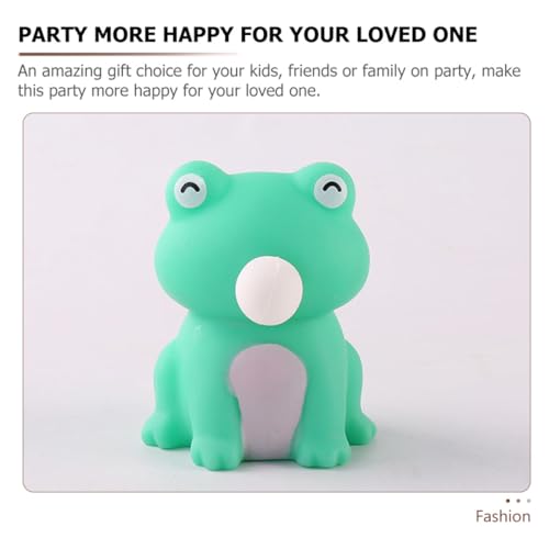 BESPORTBLE 3 Stück Mini Frosch Stressabbau Weiche Kompakte und Dehnbare Squeeze Tiere Cartoon Tierform Antistress für Erwachsene und Badewannen Wasserspielzeug von BESPORTBLE