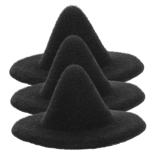 BESPORTBLE 3 Stück Miniatur Hexenhüte Schwarz DIY Puppenhaus Dekoration Leichte Kleine Filzhüte für Bastelprojekte und Halloween Vielseitige Mini Zauberer Hüte für Puppen und Handwerk BESPORTBLE 3 Stück Miniatur Hexenhüte Schwarz DIY Puppenhaus Dekoration Leichte Kleine Filzhüte für Bastelprojekte und Halloween Vielseitige Mini Zauberer Hüte für Puppen und Handwerk von BESPORTBLE