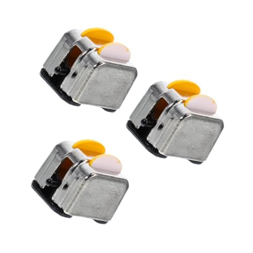 BESPORTBLE 3 Stück Miniatur Toaster Modell aus Zinklegierung Kleines Haushaltsgerät für Puppenhaus Dekoration Stabiles Küchenornament mit Zwei Brotscheiben Detailreiches Mikro Welt Zubehör BESPORTBLE 3 Stück Miniatur Toaster Modell aus Zinklegierung Kleines Haushaltsgerät für Puppenhaus Dekoration Stabiles Küchenornament mit Zwei Brotscheiben Detailreiches Mikro Welt Zubehör von BESPORTBLE