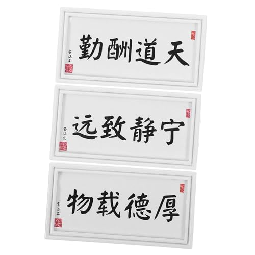 BESPORTBLE 3 Stück Miniaturbilderrahmen Teiliges Chinesisches für Puppenhäuser mit von Fleiß Gelassenheit und Integrität Hochwertige Miniaturmalerei für Kreative Bastelprojekte BESPORTBLE 3 Stück Miniaturbilderrahmen Teiliges Chinesisches für Puppenhäuser mit von Fleiß Gelassenheit und Integrität Hochwertige Miniaturmalerei für Kreative Bastelprojekte von BESPORTBLE