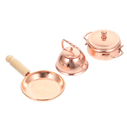 BESPORTBLE 3 Stück Minitopf Werkzeug Kleines Hauszubehör Küchenherd Für Puppenstuben Miniatur-kochgeschirr- Mini-Dekoration Puppenhausminiaturen Aluminiumlegierung Golden BESPORTBLE 3 Stück Minitopf Werkzeug Kleines Hauszubehör Küchenherd Für Puppenstuben Miniatur-kochgeschirr- Mini-Dekoration Puppenhausminiaturen Aluminiumlegierung Golden von BESPORTBLE