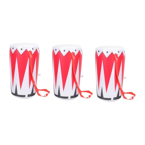 BESPORTBLE 3 Stück PVC Aufblasbare Hüfttrommel Spielset Teilig für Leichtes Langlebiges Musikinstrument für Rollenspiele und Party Echtes Trommel Design Sicheres PVC Material BESPORTBLE 3 Stück PVC Aufblasbare Hüfttrommel Spielset Teilig für Leichtes Langlebiges Musikinstrument für Rollenspiele und Party Echtes Trommel Design Sicheres PVC Material von BESPORTBLE