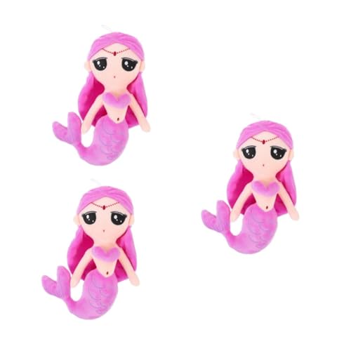 BESPORTBLE 3 Stück Plüsch Meerjungfrau Puppe Weiches Kuscheltier Mädchen Geburtstag Cartoon Stoffpuppe mit Langlebigem PP Baumwollfüllung Dekoratives Meerjungfrau Ornament für Kinderzimmer BESPORTBLE 3 Stück Plüsch Meerjungfrau Puppe Weiches Kuscheltier Mädchen Geburtstag Cartoon Stoffpuppe mit Langlebigem PP Baumwollfüllung Dekoratives Meerjungfrau Ornament für Kinderzimmer von BESPORTBLE