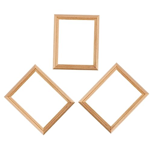 BESPORTBLE 3 Stück Puppenhaus Dekoration Vielseitig für DIY Mikro Landschafts Layout Stabile und Natürliche Holzrahmen für Detailreiche Puppenhausgestaltung BESPORTBLE 3 Stück Puppenhaus Dekoration Vielseitig für DIY Mikro Landschafts Layout Stabile und Natürliche Holzrahmen für Detailreiche Puppenhausgestaltung von BESPORTBLE