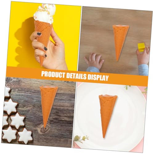 BESPORTBLE 3 Stück Realistische Eistüten Deko Simulation Partybedarf Robust Authentische Waffeloptik Vielseitige Fotorequisiten Kleine Transportable Eiscreme Modelle BESPORTBLE 3 Stück Realistische Eistüten Deko Simulation Partybedarf Robust Authentische Waffeloptik Vielseitige Fotorequisiten Kleine Transportable Eiscreme Modelle von BESPORTBLE