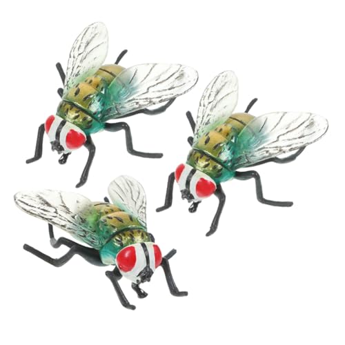 BESPORTBLE 3 Stück Realistische Kunststoff Fliegen Figuren Lebensechte Insektenmodelle Farbige Sammlerobjekte Robust Pädagogisch Nützlich für Halloween Wissenschaft und Dekoration BESPORTBLE 3 Stück Realistische Kunststoff Fliegen Figuren Lebensechte Insektenmodelle Farbige Sammlerobjekte Robust Pädagogisch Nützlich für Halloween Wissenschaft und Dekoration von BESPORTBLE