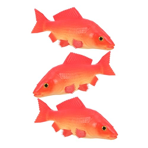 BESPORTBLE 3 Stück Realistisches Teiliges Karpfen Modell Lebensechte Simulation Leichte PU Fischfiguren Dekorativ für Aquarium Schlafzimmer Garten Langlebig und Verschleißfest für BESPORTBLE 3 Stück Realistisches Teiliges Karpfen Modell Lebensechte Simulation Leichte PU Fischfiguren Dekorativ für Aquarium Schlafzimmer Garten Langlebig und Verschleißfest für von BESPORTBLE