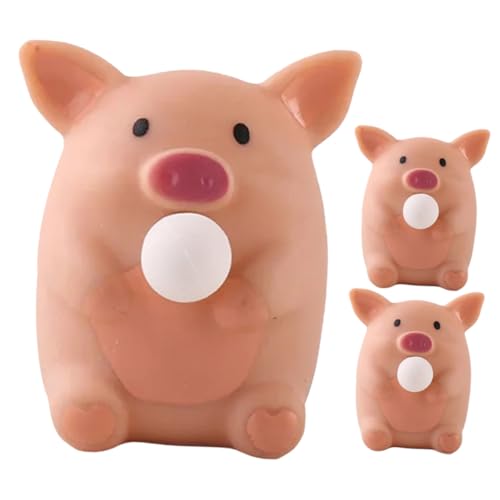 BESPORTBLE 3 Stück Squishy Pig Stressbälle Weiche Dehnbare Schweine quetschspielzeuge Lustige Anti Stress Fidget spielzeuge für Erwachsene und Niedliche Dekompressionsspaß für Alltag und BESPORTBLE 3 Stück Squishy Pig Stressbälle Weiche Dehnbare Schweine quetschspielzeuge Lustige Anti Stress Fidget spielzeuge für Erwachsene und Niedliche Dekompressionsspaß für Alltag und von BESPORTBLE