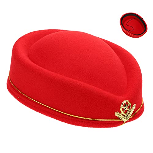 BESPORTBLE 3 Stück Stewardess Hut Retro Mütze Cosplay Kostüm für Damen für Karneval Halloween und Bühnenaufführungen BESPORTBLE 3 Stück Stewardess Hut Retro Mütze Cosplay Kostüm für Damen für Karneval Halloween und Bühnenaufführungen von BESPORTBLE
