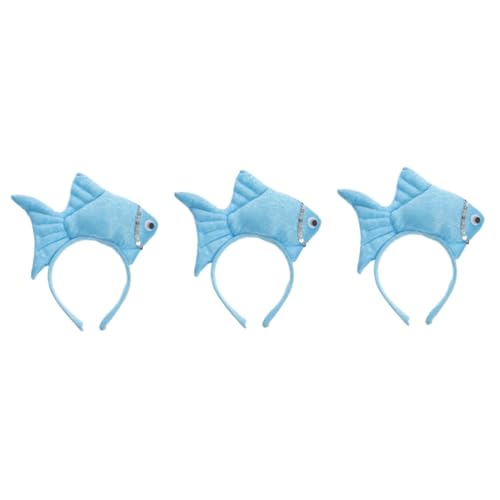 BESPORTBLE 3 Stück Stirnband Fischmotiv Goldfisch Haarreif für Strand und Halloweenparty Flexibles Langlebiges Haarschmuck Accessoire für Festliche Anlässe und Kostüme BESPORTBLE 3 Stück Stirnband Fischmotiv Goldfisch Haarreif für Strand und Halloweenparty Flexibles Langlebiges Haarschmuck Accessoire für Festliche Anlässe und Kostüme von BESPORTBLE