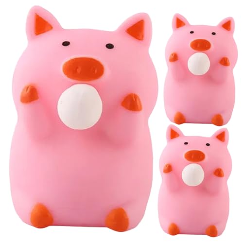 BESPORTBLE 3 Stück Süße Schweinchen Stressabbau Weiches Squishy Squeeze Toy Dehnbares Druckentlastungs Tier Anti Stress für Erwachsene BESPORTBLE 3 Stück Süße Schweinchen Stressabbau Weiches Squishy Squeeze Toy Dehnbares Druckentlastungs Tier Anti Stress für Erwachsene von BESPORTBLE