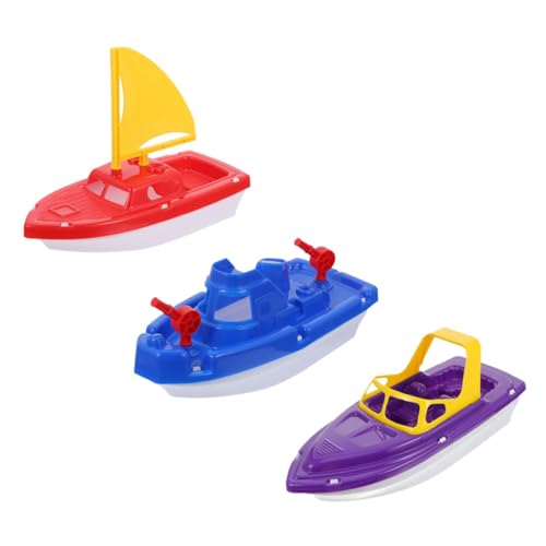 BESPORTBLE 3 Stück Teiliges Badewannen Spielzeugset Bunte Plastik Segelboote und Speedboote für Dusche Badewanne und Strandspiele Wasserspielzeug für Spaß und Kreativität BESPORTBLE 3 Stück Teiliges Badewannen Spielzeugset Bunte Plastik Segelboote und Speedboote für Dusche Badewanne und Strandspiele Wasserspielzeug für Spaß und Kreativität von BESPORTBLE