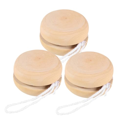 BESPORTBLE 3 Stück Teiliges DIY Holz Yo Yo zum Bemalen Kognitive Hand Malspielzeuge Kreative Graffiti Dekoration Fördert Hand Auge Koordination und Feinmotorik und Wohnaccessoire BESPORTBLE 3 Stück Teiliges DIY Holz Yo Yo zum Bemalen Kognitive Hand Malspielzeuge Kreative Graffiti Dekoration Fördert Hand Auge Koordination und Feinmotorik und Wohnaccessoire von BESPORTBLE