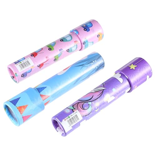 BESPORTBLE 3 Stück Teiliges Drehspielzeug Pädagogisches Drehspielzeug mit Buntem Cartoon Design Interaktives Lernspielzeug für Jungen und Mädchen für Geburtstagsfeiern von BESPORTBLE