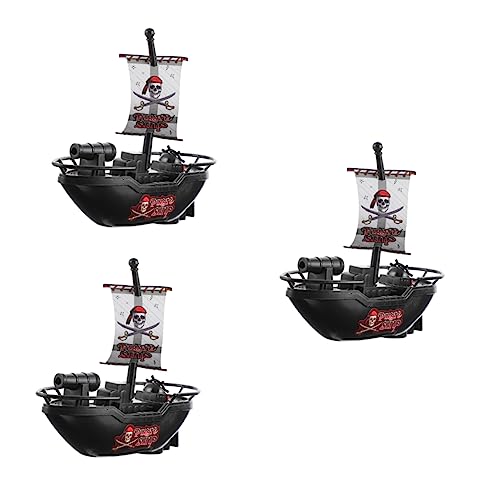 BESPORTBLE 3 Stück Teiliges Elektrisches Piratenschiff Spielset Badeboot Badewanne Badespaß Kinderleichtes Kunststoffpiratenschiff für Kinderbadewanne Badezimmer BESPORTBLE 3 Stück Teiliges Elektrisches Piratenschiff Spielset Badeboot Badewanne Badespaß Kinderleichtes Kunststoffpiratenschiff für Kinderbadewanne Badezimmer von BESPORTBLE