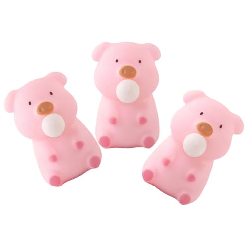 BESPORTBLE 3 Stück Teiliges Lustiges Schwein Stressspielzeug aus Weichem Material Sanftes Drücken zur Druckentlastung Niedliches Cartoon Design Squeeze Erwachsene und Geschenkidee für Partys BESPORTBLE 3 Stück Teiliges Lustiges Schwein Stressspielzeug aus Weichem Material Sanftes Drücken zur Druckentlastung Niedliches Cartoon Design Squeeze Erwachsene und Geschenkidee für Partys von BESPORTBLE