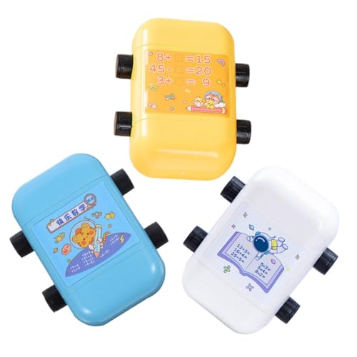 BESPORTBLE 3 Stück Teiliges Mathe Stempelset mit Automatischer Tintenabgabe Verstellbarem Rollenstempel für Addition Subtraktion Multiplikation und Division Kunststoffmaterial für BESPORTBLE 3 Stück Teiliges Mathe Stempelset mit Automatischer Tintenabgabe Verstellbarem Rollenstempel für Addition Subtraktion Multiplikation und Division Kunststoffmaterial für von BESPORTBLE