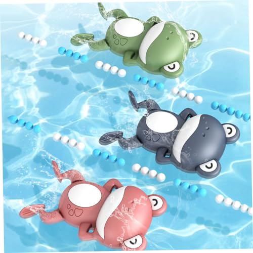 BESPORTBLE 3 Stück Teiliges Mechanisches Badespielzeug mit Cartoon Schwimmfröschen Leichte Batteriefreie Wasserspielzeuge für Kleinkinder Sicherer Glatter Farbenfrohe Badewannenspielzeuge BESPORTBLE 3 Stück Teiliges Mechanisches Badespielzeug mit Cartoon Schwimmfröschen Leichte Batteriefreie Wasserspielzeuge für Kleinkinder Sicherer Glatter Farbenfrohe Badewannenspielzeuge von BESPORTBLE