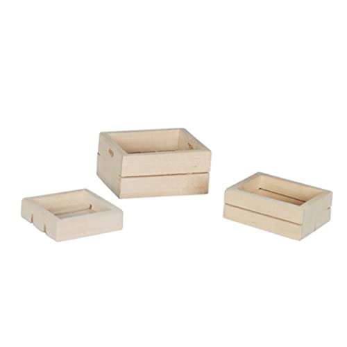 BESPORTBLE 3 Stück Teiliges Mini Holzrahmen für Puppenhaus Dekoration Natürliche DIY Miniatur Möbel Handgefertigt Vielseitig als Foto Requisite und Lernspielzeug Geeignet BESPORTBLE 3 Stück Teiliges Mini Holzrahmen für Puppenhaus Dekoration Natürliche DIY Miniatur Möbel Handgefertigt Vielseitig als Foto Requisite und Lernspielzeug Geeignet von BESPORTBLE
